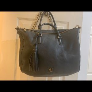 Carolina Herrera dark blue bag